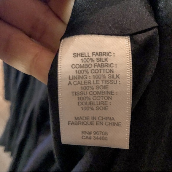 Philip Lim Cocktail Sheath Dress Asymmetrical V- Neckline Black Size 4 - Picture 5 of 7